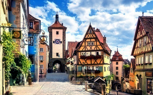 Міста та готелі Німеччини